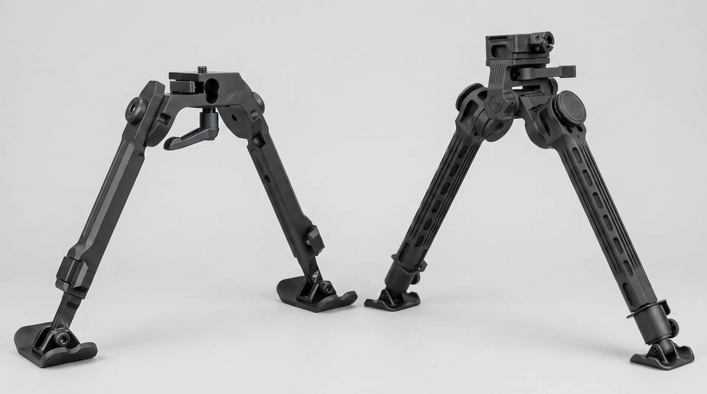 Fortmeier Zweibein und UTG Big Bore Full Stability Bipod im direkten Vergleich