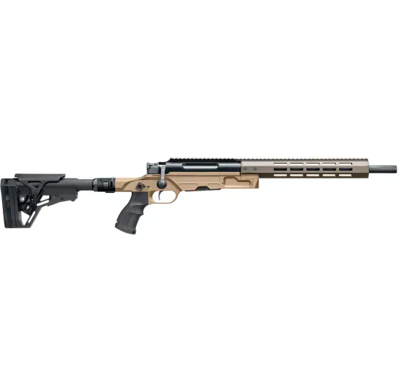 Haenel LR/ONE Short Repetierbüchse .308 Win mit klappbarem Chassis-Schaft in Schwarz/Sand