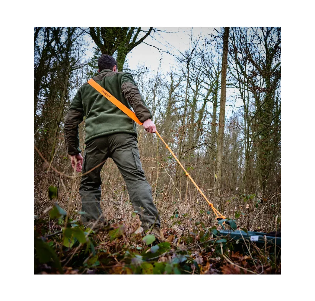 Parforce Wildwanne Profi – starre Schlittenform aus Kunststoff mit Kufen