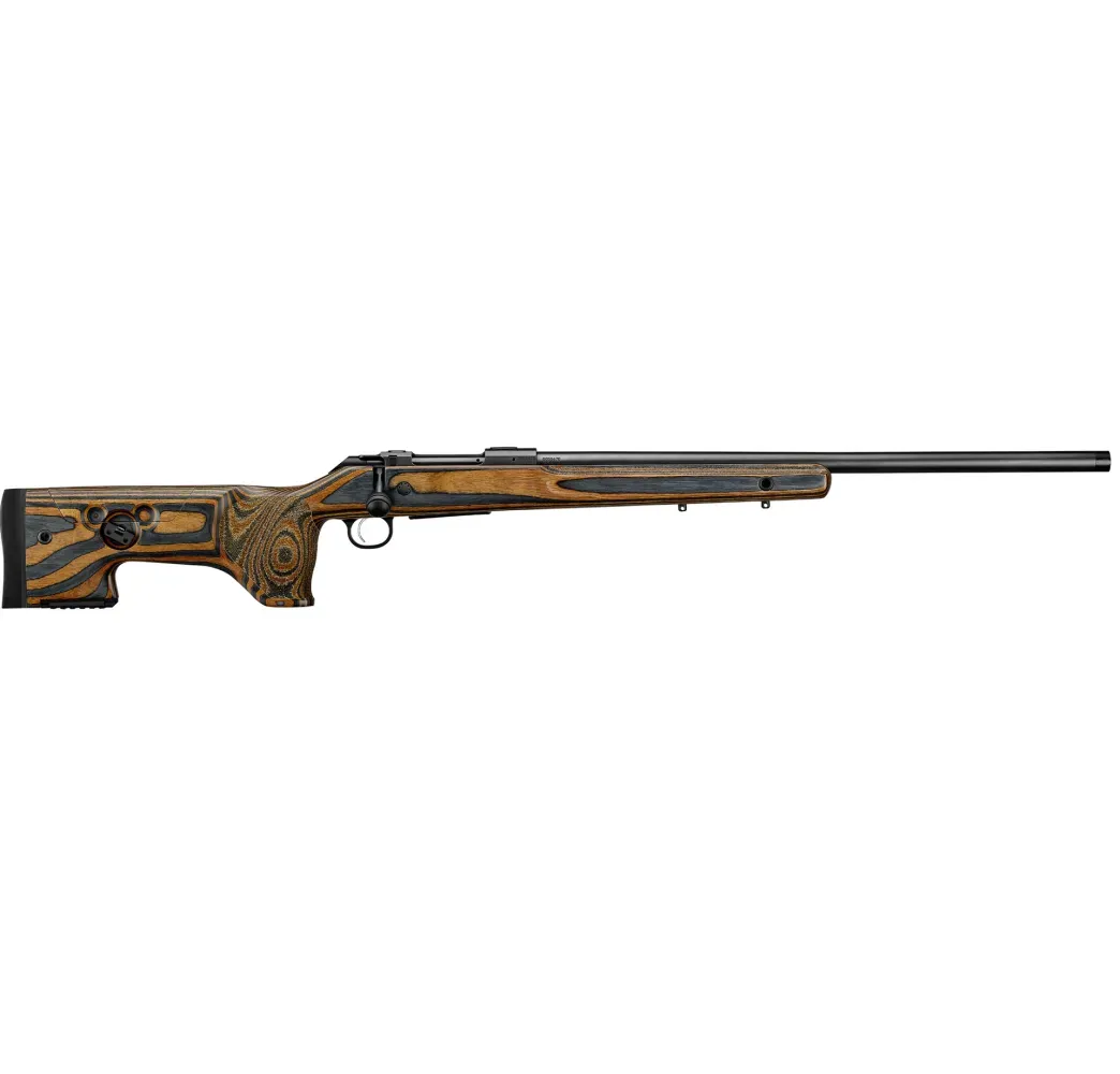 CZ 600+ Range Repetierbüchse mit schwerem Matchlauf und Schichtholzschaft