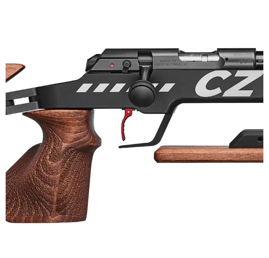 CZ 457 Target Systembereich mit Kammerstängel und 11-mm-Schwalbenschwanzführung