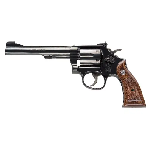 S&W Mod. 19 Classics: Walnuss-Griffschalen mit S&W-Medaillons