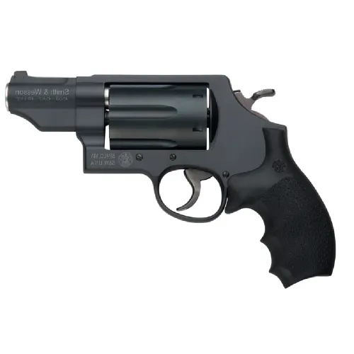 S&W Mod. 19 Classics Detailansicht von Trommelkranz und Laufansatz