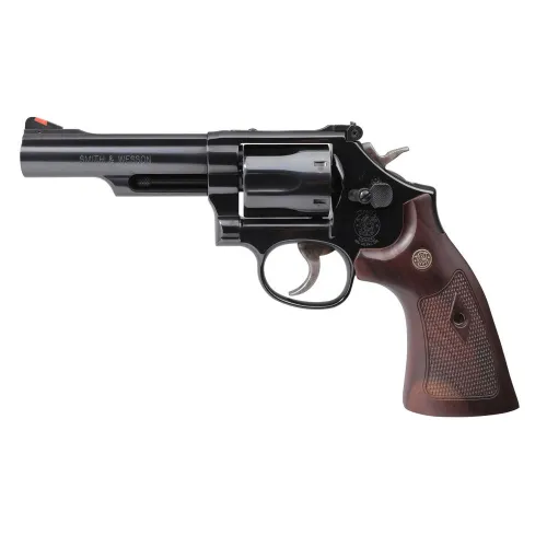 Smith & Wesson Mod. 19 Classics .357 Magnum Revolver mit brüniertem Carbon-Stahl und Holzgriffschalen