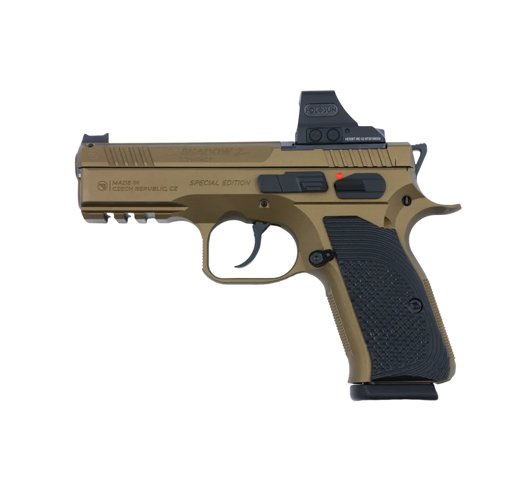 CZ Shadow 2 Compact OR mit Bronze Cerakote und Optics-Ready-Schlitten – Bild 3