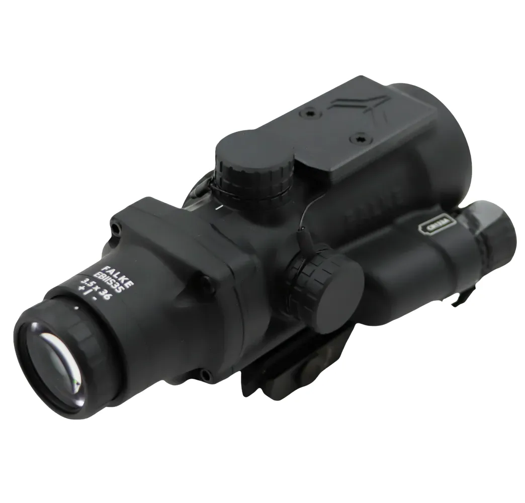 Falke EBIIS35 Prismenvisier – Batteriefach für CR123A