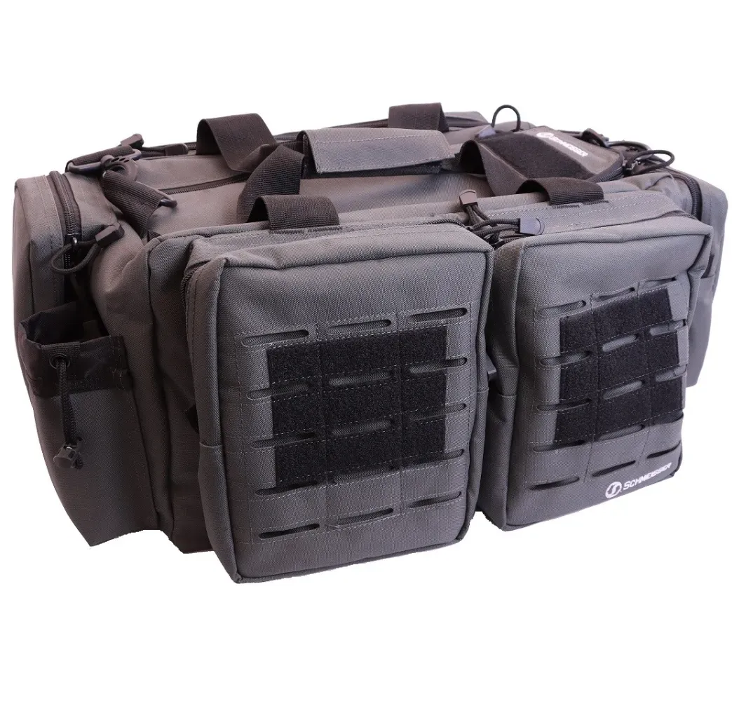 Schmeisser Range Bag – Innenraum mit gepolsterten Trennfächern
