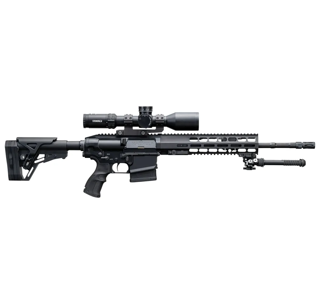 Haenel CR 308 HMR verstellbarer AR-Schaft mit Wangenauflage
