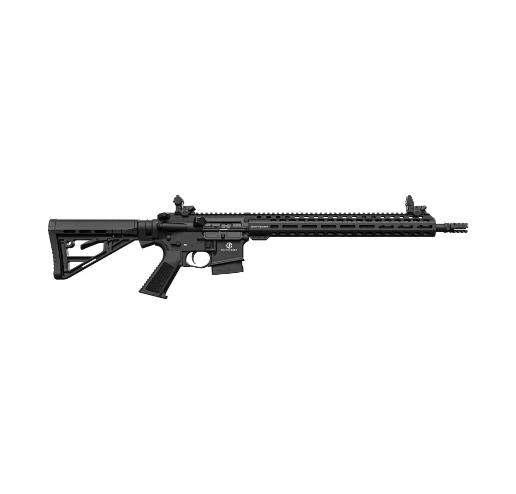 Schmeisser AR15 M5FL 16,75″ Detailansicht mit M-LOK-Handschutz und Heavy Barrel