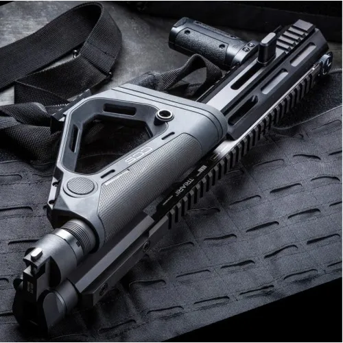 Hera Arms TRIARII Chassis mit Picatinny-Schiene und HFG-Vordergriff